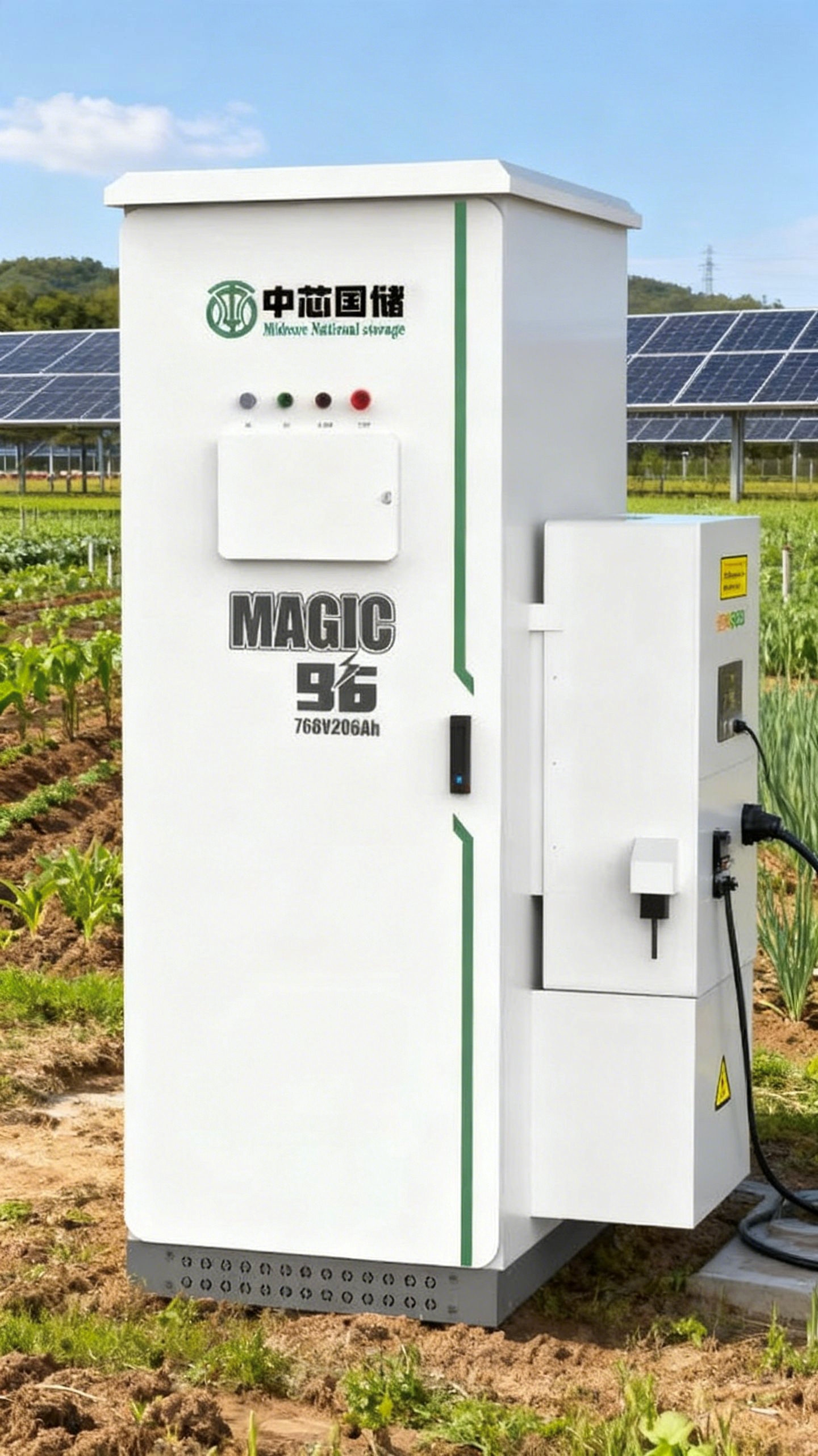 96kWh 76.8V High Voltage LiFePO4 Battery Outdoor Energy Storage System